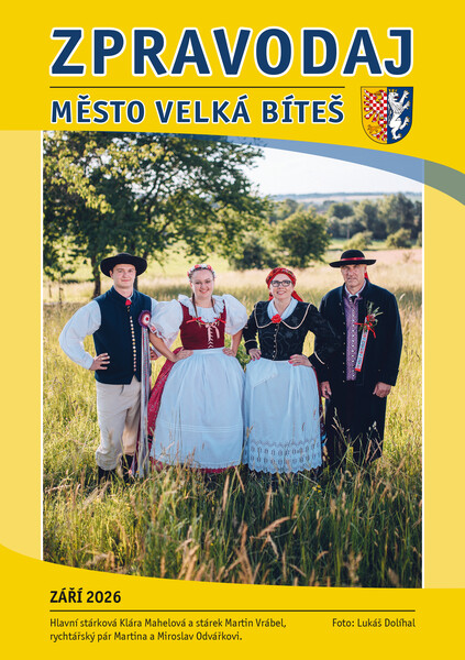Zpravodaj září 2026 - Velká Bíteš